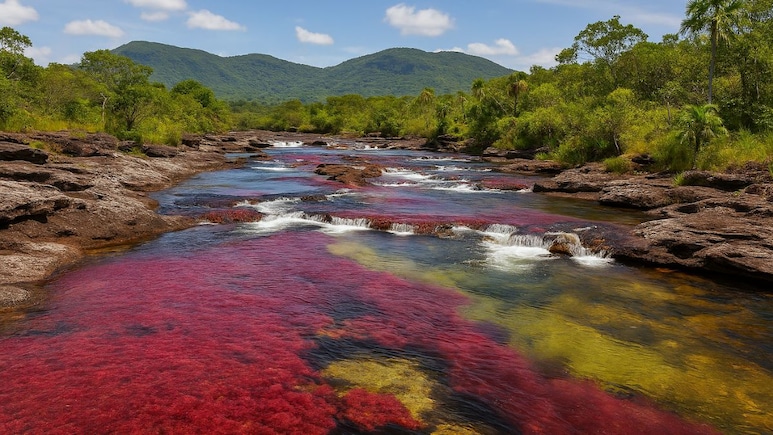 This Stunning River Changes Colours Like A Rainbow - Find Out Where It Is
