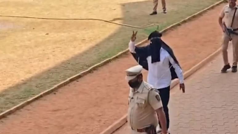 Hands Tied, Face Covered, Jailed Gangster Files Nomination For Pune Civic Polls