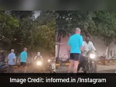 Foreigners Teach Bikers In Pune To Follow Traffic Rules On Footpaths