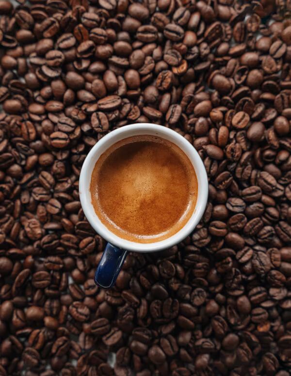 Black coffee is particularly beneficial because it contains no calories, sugar, or fat