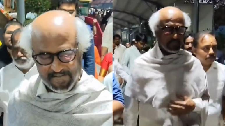 75वें बर्थडे पर मंदिर दर्शन करने पहुंचे रजनीकांत, लंबे-चौड़े नाती पर टिकी नजरें, फैंस बोले- थलाइवा 2 इन द मेकिंग
