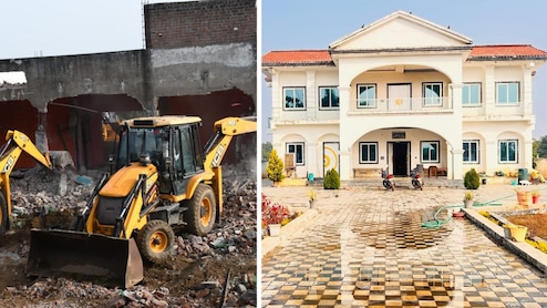 झालावाड़ में ड्रग माफिया के अवैध निर्माण पर चला बुलडोजर... 125 करोड़ रुपये से अधिक की संपत्तियों पर जड़ा ताला