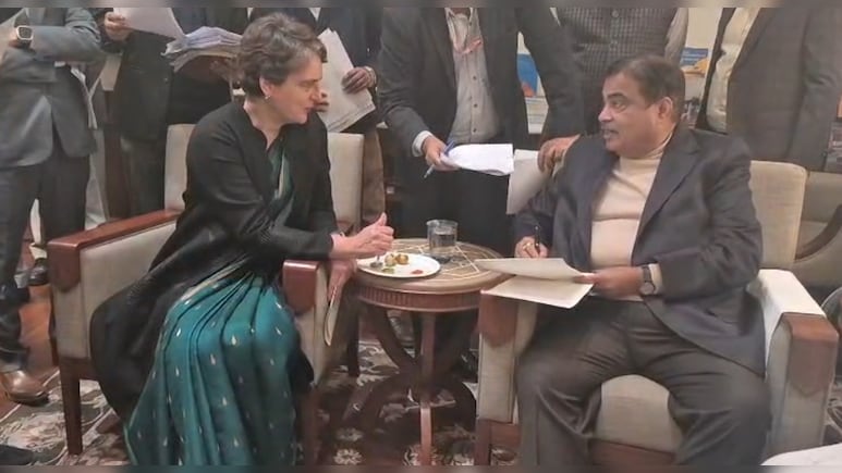 At Priyanka Gandhi-Nitin Gadkari Meet, Bhai-Behen Quip And Dish Cooked By Him