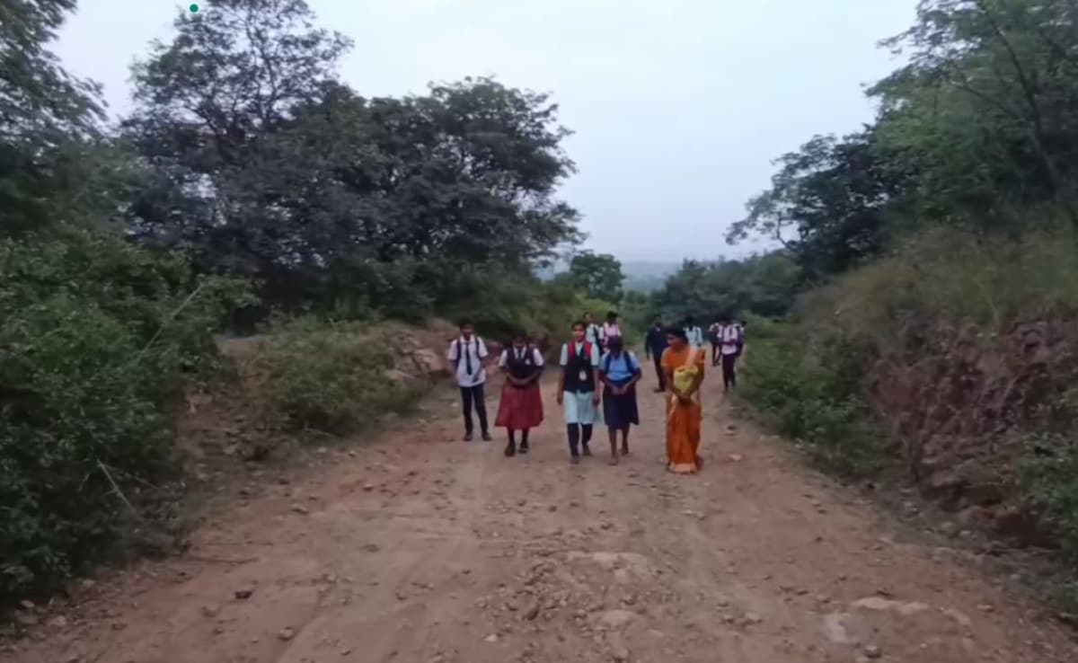 Forced To Walk 7 km Through Forest Every Day, School Students Appeal For Help