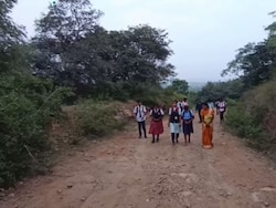 Forced To Walk 7 km Through Forest Every Day, School Students Appeal For Help