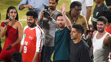 Messi GOAT Tour, Day 1: Messi's Hyd Leg A Success After Kolkata Nightmare