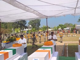 DRG जवानों को अंतिम विदाई: तिरंगे में लिपटकर आए बहादुर बेटे, नक्सलियों से लोहा लेते हुए दी शहादत