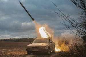 Ukraine Equips BMW 7-Series With Rocket Launcher To Fight Russia; Check Pics