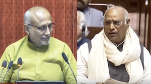 Mallikarjun Kharge Welcomes Chairman CP Radhakrishnan In Rajya Sabha