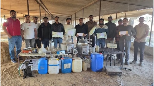 राजस्थान में चल रही MD फैक्ट्री पर महाराष्ट्र पुलिस की रेड, 100 करोड़ की ड्रग्स जब्त; मुख्य आरोपी गिरफ्तार