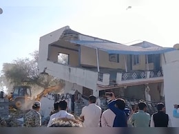 गैंगवार के बाद सीकर में हड़कंप, बदमाश की अवैध बिल्डिंग को किया ध्वस्त; अब कुर्क होगी प्रॉपर्टी