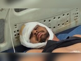 पुल‍िस की गाड़ी 112 पर फायर‍िंग, ड्राइवर के पेट में लगी गोली