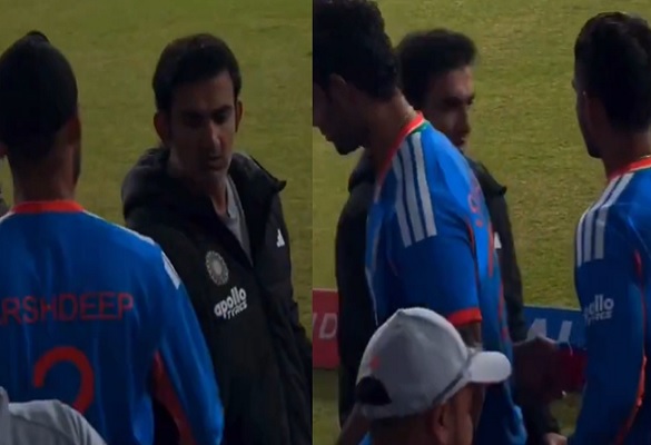 मैच के बाद भी शांत नहीं हुआ कोच गंभीर का गुस्सा, हैंडशेक के वक्त दिखाए तेवर, खिलाड़ियों में खलबली