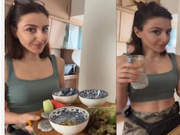 सोहा अली ने झटपट बनाया&nbsp;इम्यूनिटी बूस्टर हेल्दी ग्रीन जूस, फैंस को बताई रेसिपी