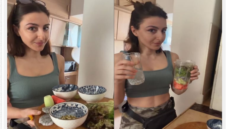 सोहा अली ने झटपट बनाया&nbsp;इम्यूनिटी बूस्टर हेल्दी ग्रीन जूस, फैंस को बताई रेसिपी