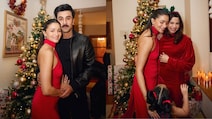 Alia Holds Ranbir Close In Christmas Post, Shares Adorable Moment With Raha
