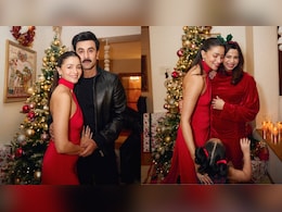 Alia Bhatt Holds Ranbir Kapoor Close In Christmas Post, Shares Adorable Moment With Daughter Raha. See Pics