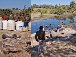 नदी किनारे बेखौफ चल रहा था शराब बनाने का कारोबार, आबकारी विभाग की बड़ी कार्रवाई, 12 लाख से अधिक का कच्चा माल नष्ट