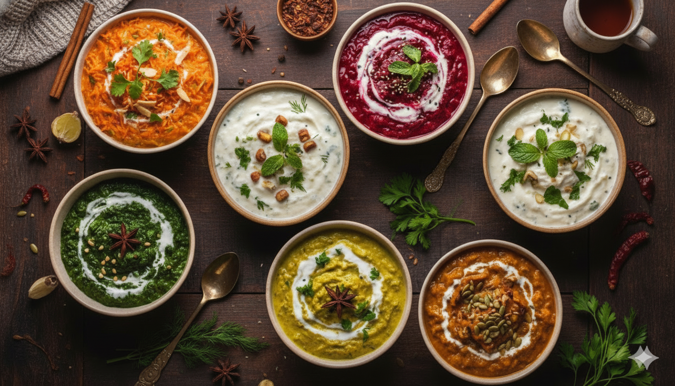 7 Winter Raitas That Feel Comforting, Not Cold