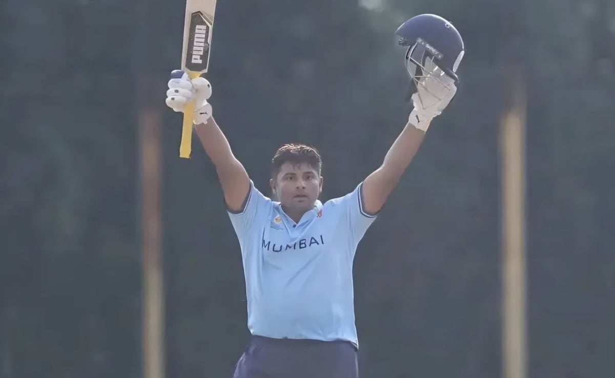 Sarfaraz Khan Sends Stunning Message With 75-Ball 157 Ahead Of New Zealand ODI Series