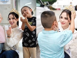 Miss Universe Fatima Bosch Visits Cancer Hospital In Mexico: "This Cause Chose Me"