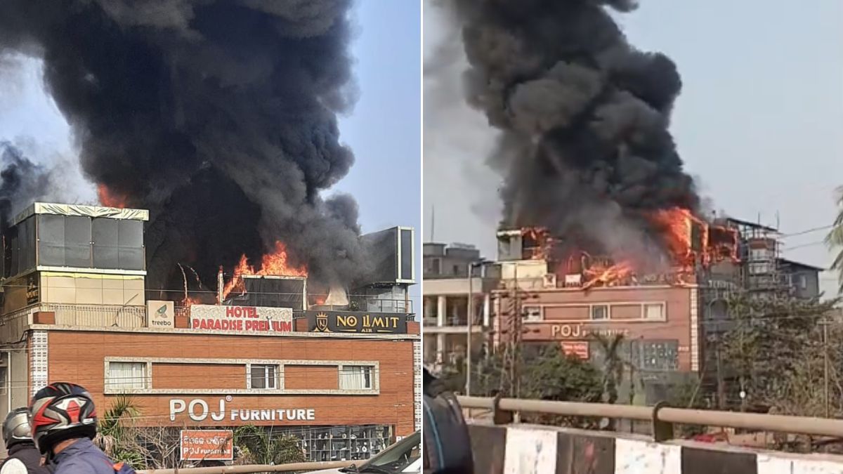 Massive Fire Erupts at Bhubaneswar Bar: Safety Concerns Heightened Following Recent Nightclub Tragedies