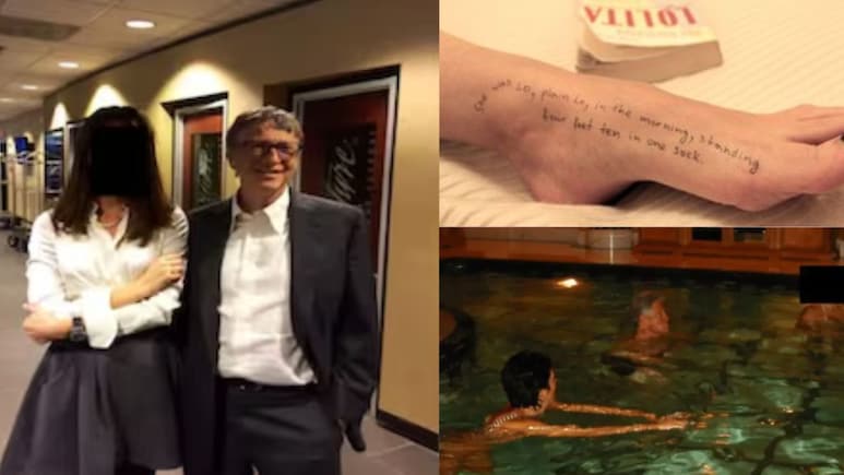 Epstein Scandal ने खळबळ! नवीन 70 फोटोंमध्ये दिग्गज अडकले? महिलांच्या शरिरावरील ओळींचं 'लॉलिता' कनेक्शन