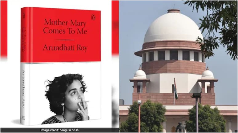 किसी चीज को प्रोमोट नहीं किया... अरुंधति की बुक के स्मोकिंग कवर पर रोक की मांग SC में खारिज