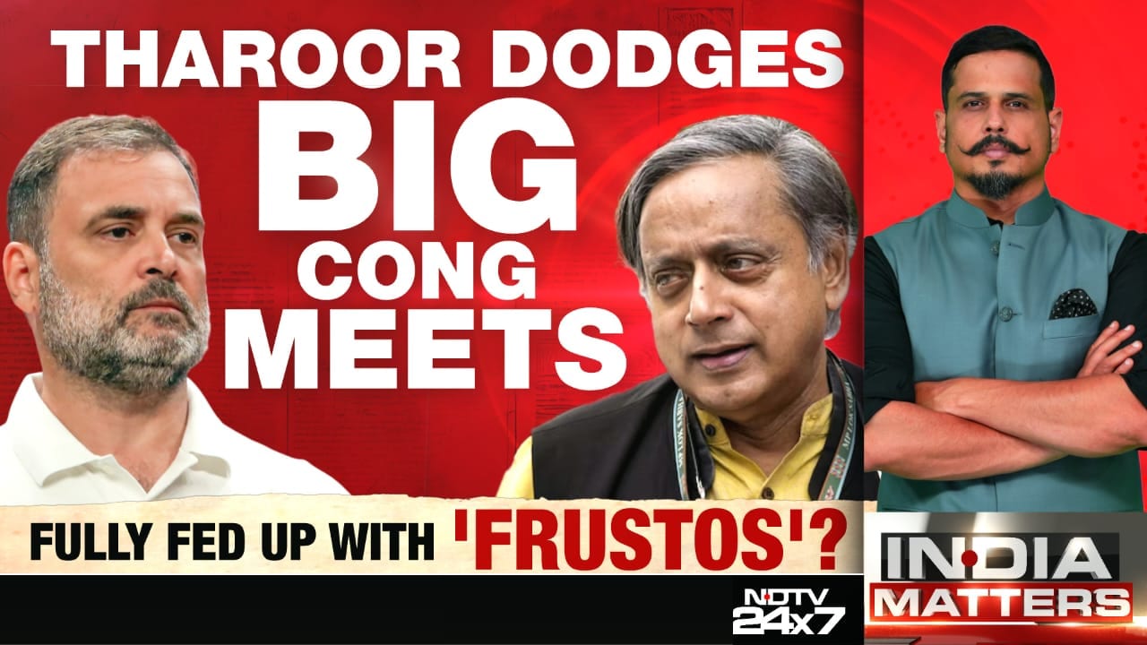Beginning Of The Endgame? Is Shashi Tharoor Fed Up Of 'Losers'?