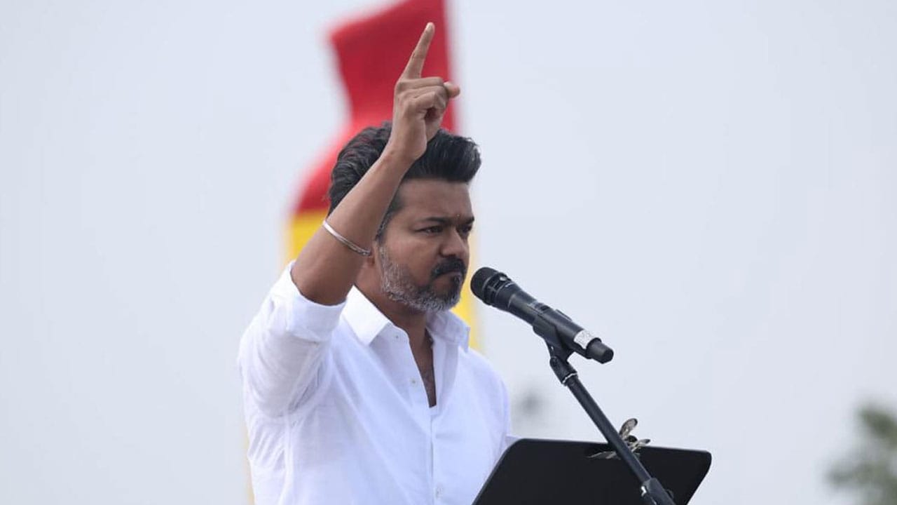"DMK Makes False Promises": TVK Chief Vijay Holds Rally In Erode