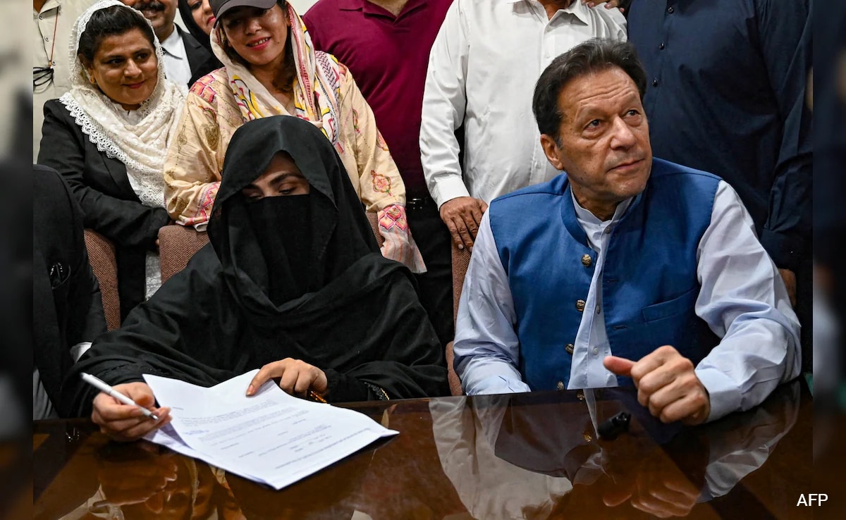 "Politically Motivated": Imran Khan, Bushra Bibi Challenge 17-Year Jail Term