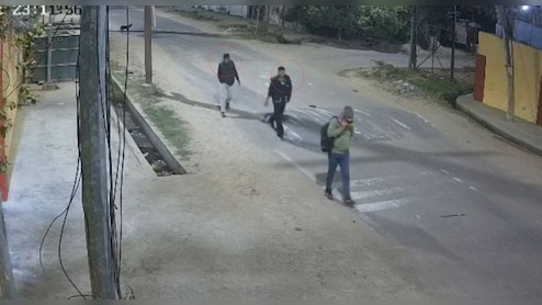 सीकर में बदमाशों ने 2 घंटे में 5 जगहों पर की लूटपाट, लुटेरों की फुटेज CCTV में कैद