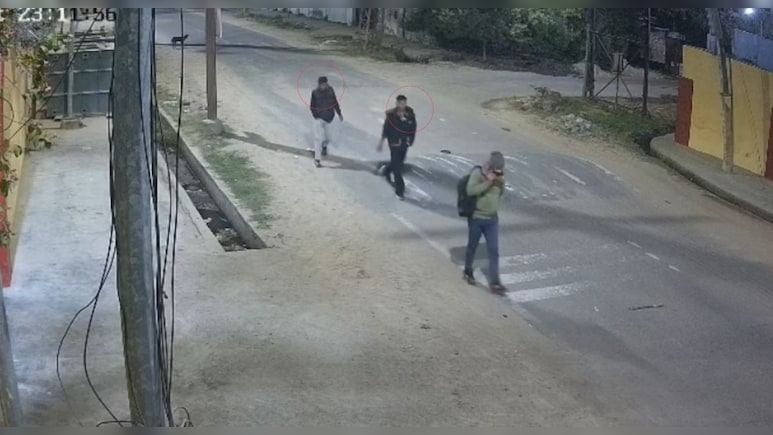 सीकर में बदमाशों ने 2 घंटे में 5 जगहों पर की लूटपाट, लुटेरों की फुटेज CCTV में कैद