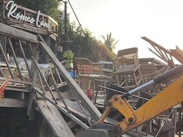 Demolition At Second Club Owned By Luthras, Missing Since Goa Fire