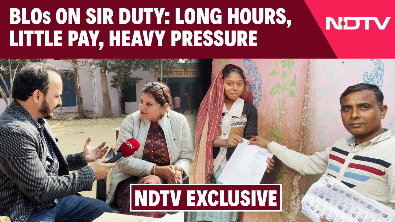 SIR Latest News | BLOs On SIR Duty: Long Hours, Little Pay, Heavy Pressure