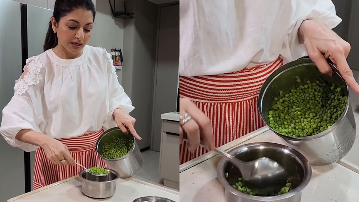 Watch: Bhagyashree Enjoys Jaipur Ke Matar At Home. Here's How To Make It