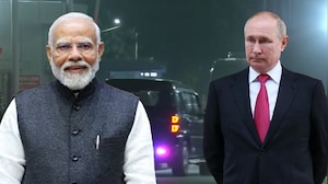 Putin Lands In Delhi, PM Modi Receives Him At Airport