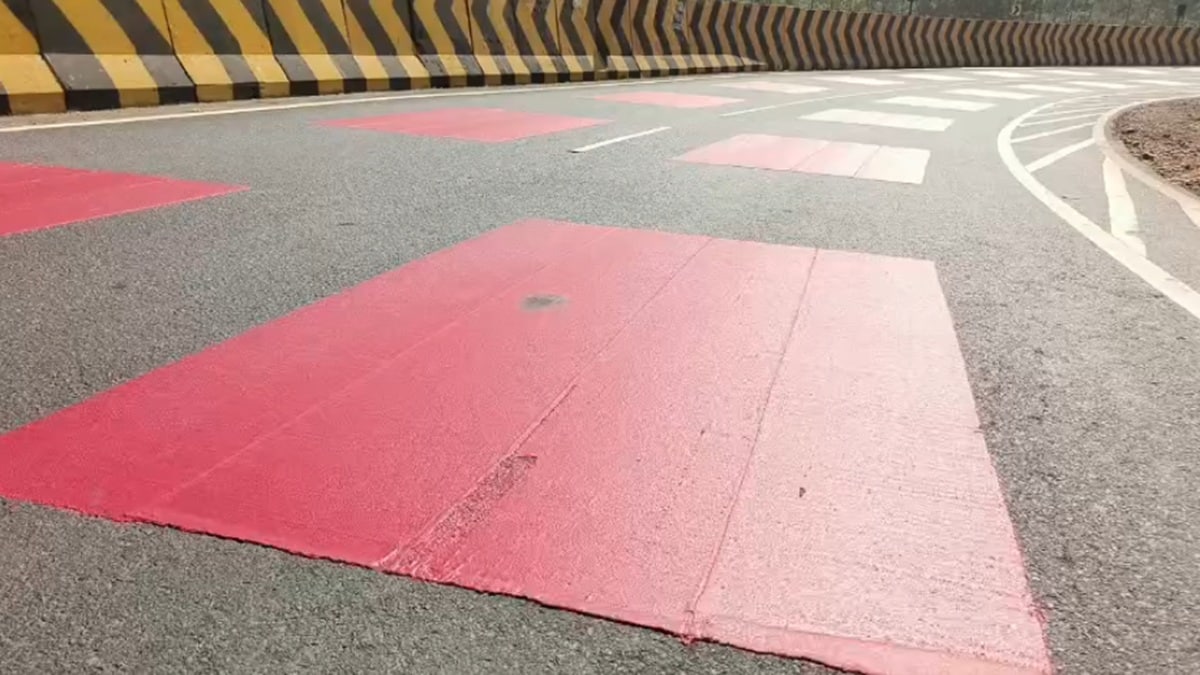 Red Road Jabalpur Madhya Pradesh Laal Sadak MP on NH 45