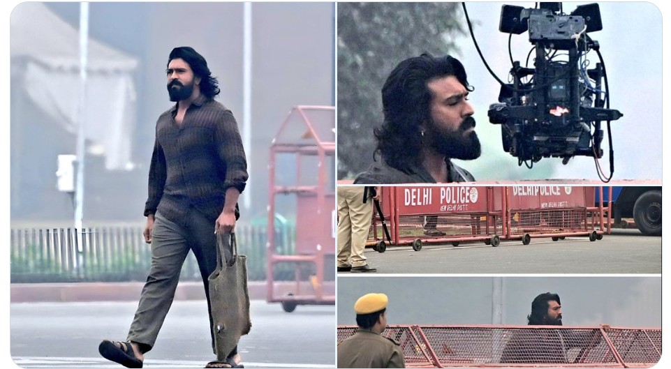 दिल्ली की सड़कों पर राम चरण! पेड्डी की शूटिंग से तस्वीरें लीक, संसद और इंडिया गेट के सामने दिखे सुपरस्टार