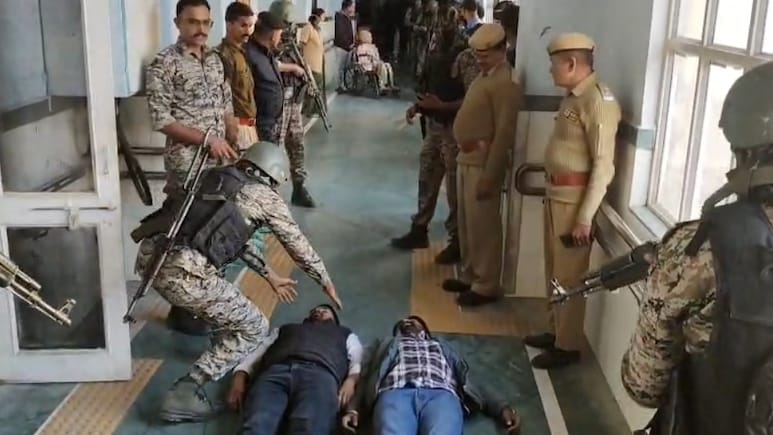जयपुर के SMS अस्पताल में आतंकवादियों ने मरीज़ों को बनाया बंधक, ATS ने मार गिराया; ऐसे हुई मॉक ड्रिल