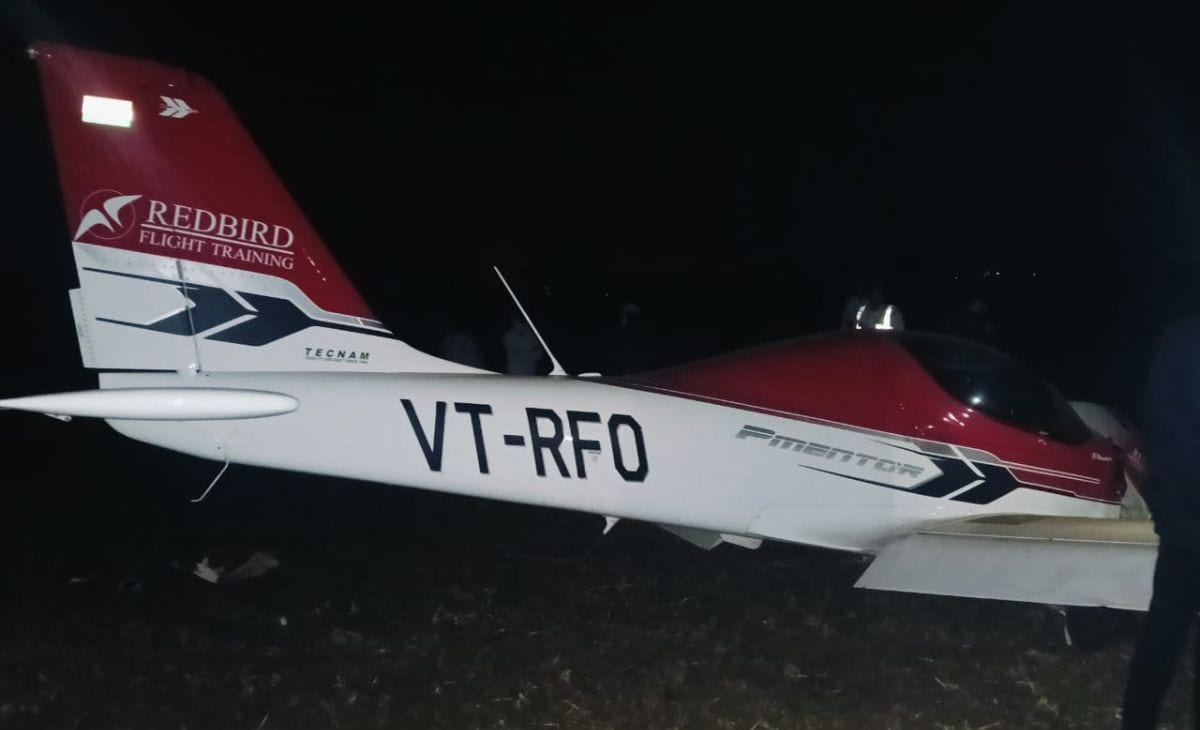 Trainee Aircraft Collides With Power Line in Madhya Pradesh: Two Pilots Injured But Stable