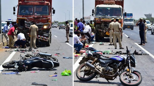 Rajasthan: दर्दनाक हादसे में उजड़ गया परिवार, ट्रक ने पति-पत्नी और मासूम बच्चे को कुचला; तीनों की मौके पर मौत