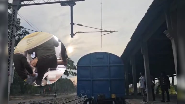 बारात में आया नाबालिग रील बनाने को मालगाड़ी पर चढ़ा, करंट लगा; हालत गंभीर होने पर इंदौर रेफर