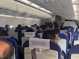 नवी मुंबई एयरपोर्ट से उड़ा प्लेन और लगे 'गणपति बप्पा' के नारे, देखिए वीडियो