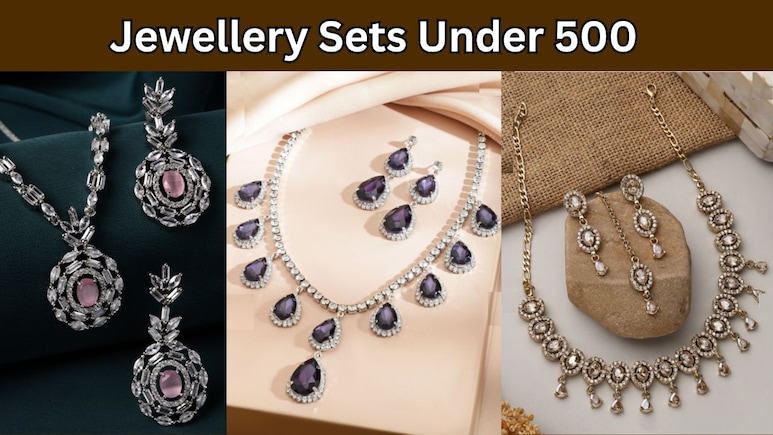 Jewellery Sets Under 500: इन ज्वेलरी सेट्स से हर जगह बढ़ाएं अपनी खूबसूरती, कीमत इतनी कम कि नहीं होगा यकीन