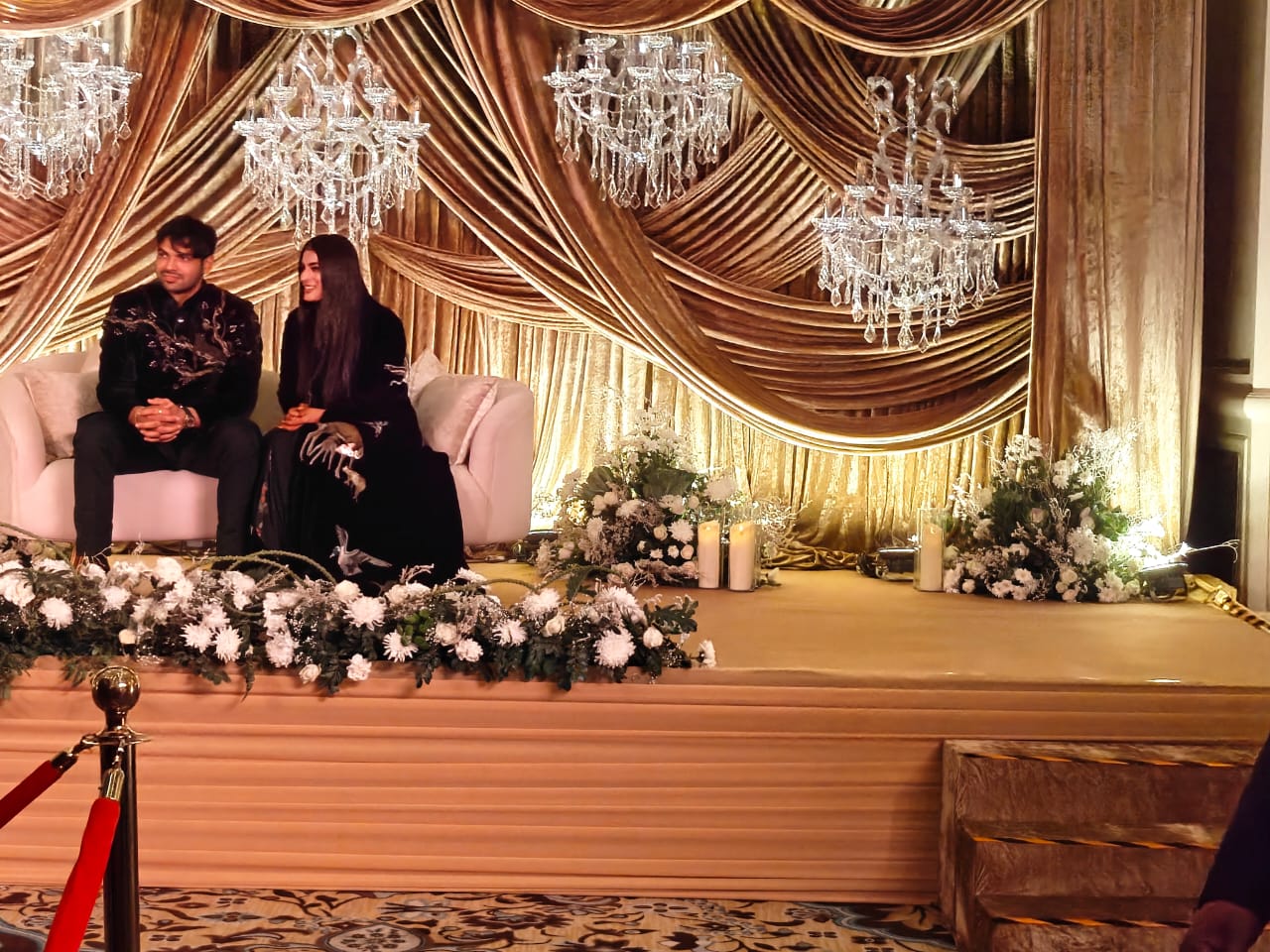 Neeraj Chopra Reception: नीरज चोपड़ा ने दिया ग्रैंड रिसेप्शन, पीएम मोदी समेत पहुंची कई हस्तियां