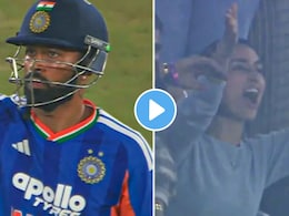 मालिका जिंकलो, पंड्याचा धमाका, पण गर्लफ्रेंड माहिका शर्माने अख्खं स्टेडियम गाजवलं, पाहा व्हायरल Video