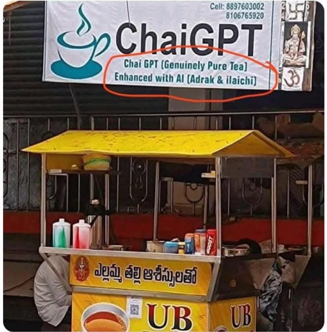 Tea Stall's 'ChaiGPT With AI' Goes Viral, Internet Can't Stop Laughing