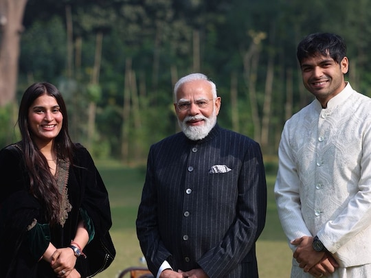 "Great Interaction On Various Issues": Prime Minister Narendra Modi Meets Olympic Gold Medalist Neeraj Chopra