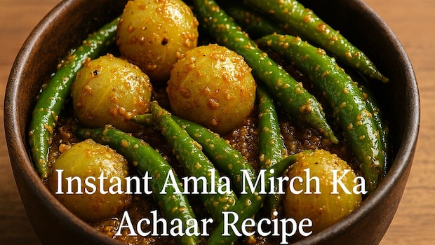 How To Make Amla Mirch Ka Achaar In Just 15 Minutes